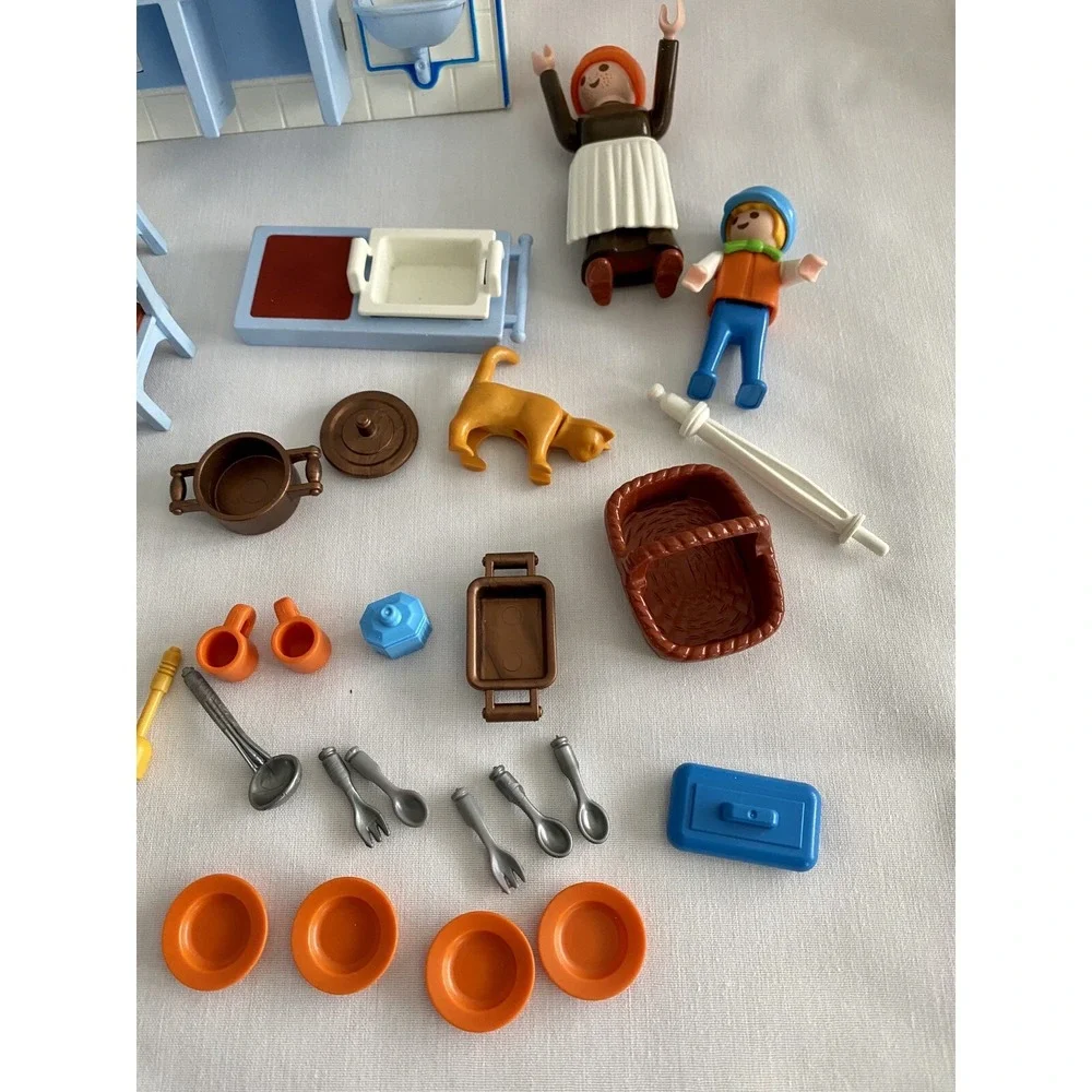 Playmobil 5322 Victorian Mansion Kitchen Vintage from 1989 *incomplete* #2